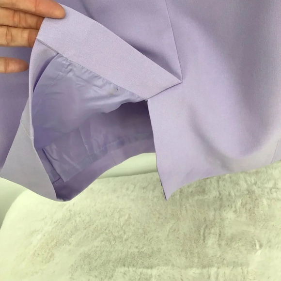 Evan Piccone 3/4 Sleeve Winged Collar Suit Jacket & Sheath Dress NWT Size 18 - Picture 11 of 14